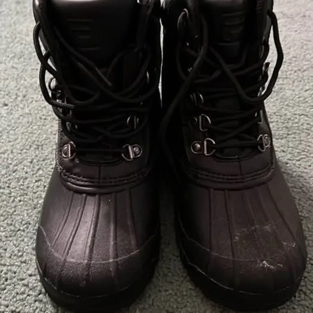 Fila Kids Weathertech Extreme Waterproof black Boot  3SH40155 976 size US 3